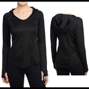 NYDJ City Sport Black pullover hoodie